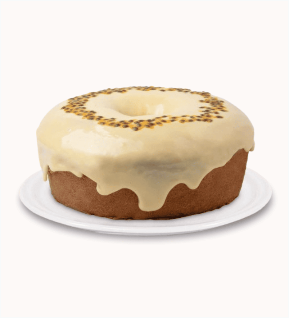 BOLO MOUSSE DE MARACUJA